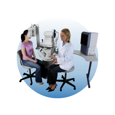 Unidad de refracción Topcon EXAM5000