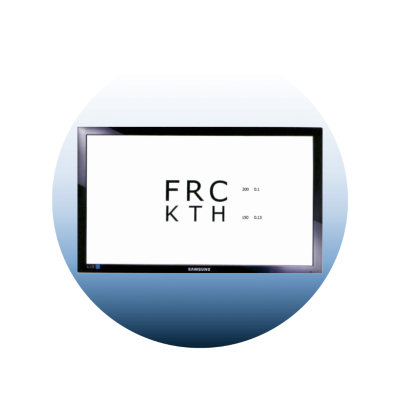 Pantalla de optotipos Opticare Proyector